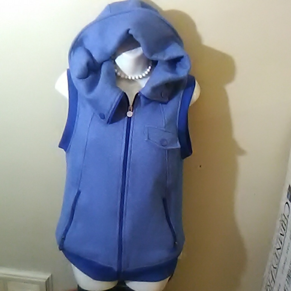 zip up blouse hoodie vest cute